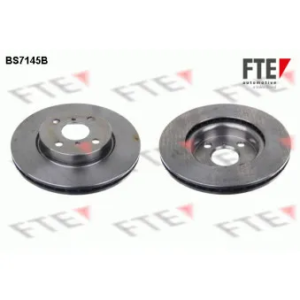 FTE BS7145B - Jeu de 2 disques de frein avant