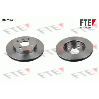 FTE BS7147 - Jeu de 2 disques de frein avant
