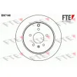 FTE BS7148 - Jeu de 2 disques de frein arrière