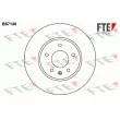 FTE BS7149 - Jeu de 2 disques de frein avant