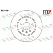 FTE BS7149B - Jeu de 2 disques de frein avant