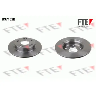 FTE BS7152B - Jeu de 2 disques de frein arrière