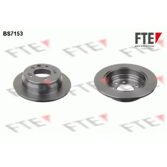 FTE BS7153 - Jeu de 2 disques de frein arrière