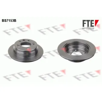 FTE BS7153B - Jeu de 2 disques de frein arrière