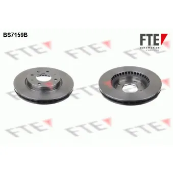 Jeu de 2 disques de frein avant FTE OEM 517122F100