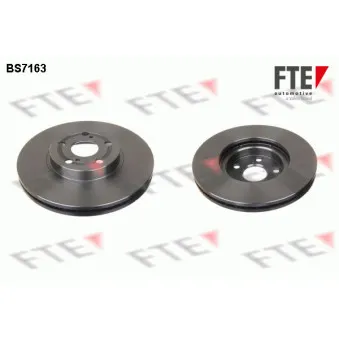FTE BS7163 - Jeu de 2 disques de frein avant