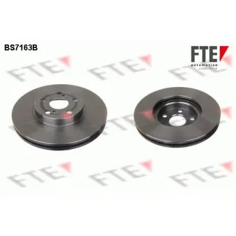 FTE BS7163B - Jeu de 2 disques de frein avant