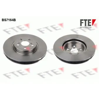 Jeu de 2 disques de frein avant FTE OEM 4351205070