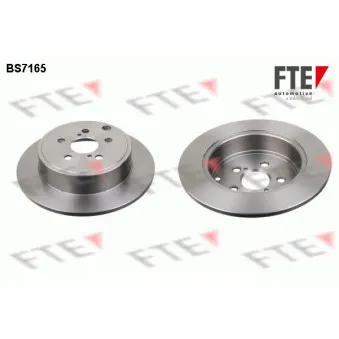 FTE BS7165 - Jeu de 2 disques de frein arrière