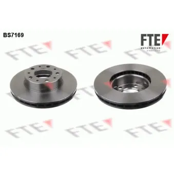 FTE BS7169 - Jeu de 2 disques de frein avant