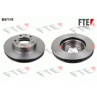 Jeu de 2 disques de frein avant FTE OEM 4249A6