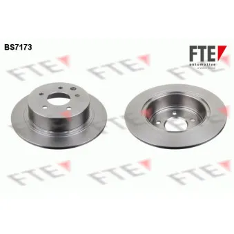 FTE BS7173 - Jeu de 2 disques de frein arrière