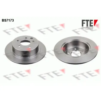 Jeu de 2 disques de frein arrière FTE OEM 43206JD00B
