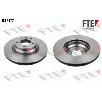 Jeu de 2 disques de frein avant FTE OEM 34116764645