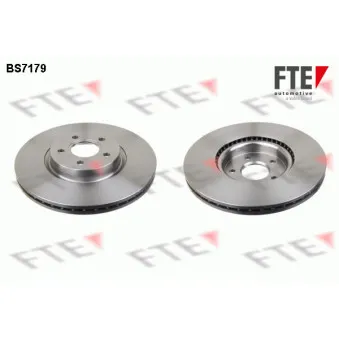 FTE BS7179 - Jeu de 2 disques de frein avant