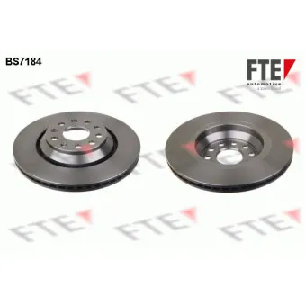 FTE BS7184 - Jeu de 2 disques de frein arrière