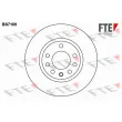 FTE BS7189 - Jeu de 2 disques de frein avant