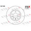 FTE BS7189B - Jeu de 2 disques de frein avant
