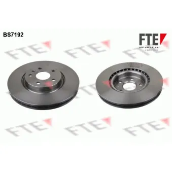 FTE BS7192 - Jeu de 2 disques de frein avant
