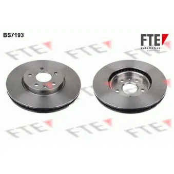 FTE BS7193 - Jeu de 2 disques de frein avant