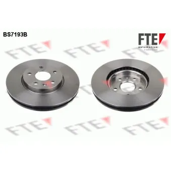 FTE BS7193B - Jeu de 2 disques de frein avant