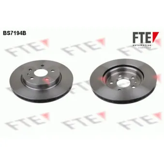 FTE BS7194B - Jeu de 2 disques de frein arrière