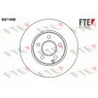 FTE BS7196B - Jeu de 2 disques de frein avant