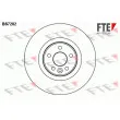 FTE BS7202 - Jeu de 2 disques de frein avant