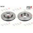 FTE BS7207 - Jeu de 2 disques de frein arrière