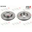 FTE BS7207HB - Jeu de 2 disques de frein arrière