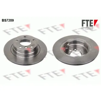 FTE BS7209 - Jeu de 2 disques de frein arrière