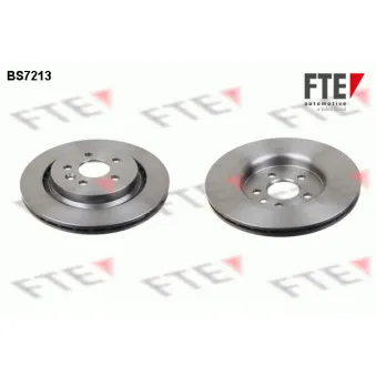 FTE BS7213 - Jeu de 2 disques de frein arrière