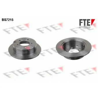 FTE BS7215 - Jeu de 2 disques de frein arrière