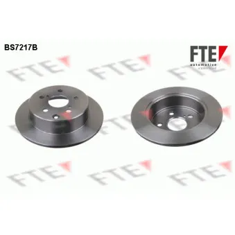 FTE BS7217B - Jeu de 2 disques de frein arrière
