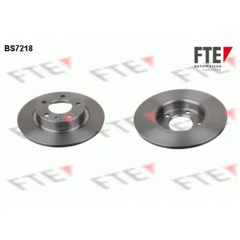 FTE BS7218 - Jeu de 2 disques de frein arrière