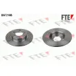 FTE BS7218B - Jeu de 2 disques de frein arrière