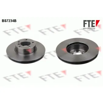 FTE BS7234B - Jeu de 2 disques de frein avant