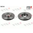 FTE BS7245 - Jeu de 2 disques de frein avant
