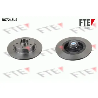 FTE BS7246LS - Jeu de 2 disques de frein arrière