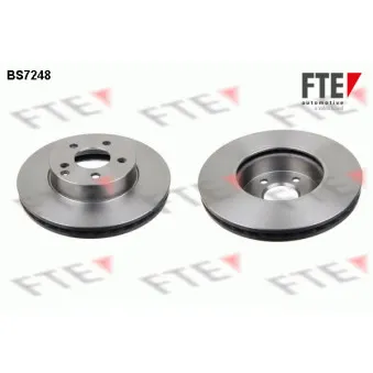 FTE BS7248 - Jeu de 2 disques de frein avant