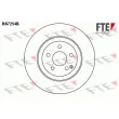 FTE BS7254B - Jeu de 2 disques de frein avant