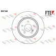 FTE BS7260 - Jeu de 2 disques de frein arrière