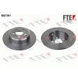 FTE BS7261 - Jeu de 2 disques de frein arrière
