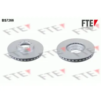 Jeu de 2 disques de frein avant FTE OEM 504121723
