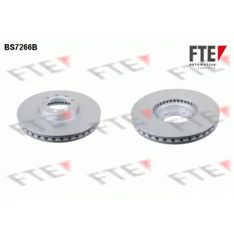 Jeu de 2 disques de frein avant FTE OEM 504121723