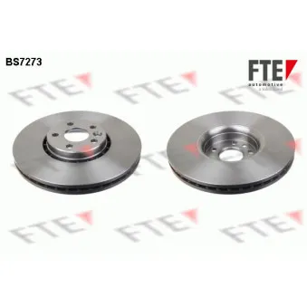FTE BS7273 - Jeu de 2 disques de frein avant