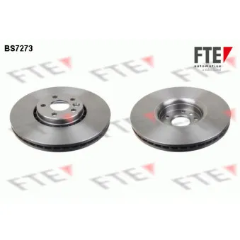 Jeu de 2 disques de frein avant FTE OEM 31277342