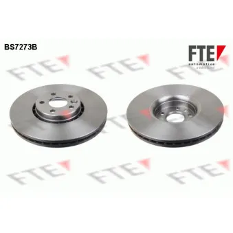 FTE BS7273B - Jeu de 2 disques de frein avant