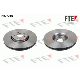 Jeu de 2 disques de frein avant FTE OEM 31277342