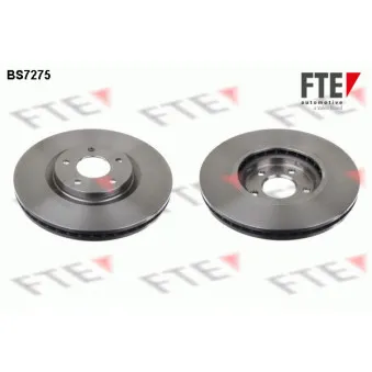FTE BS7275 - Jeu de 2 disques de frein avant